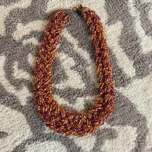 Intricate beaded necklace
